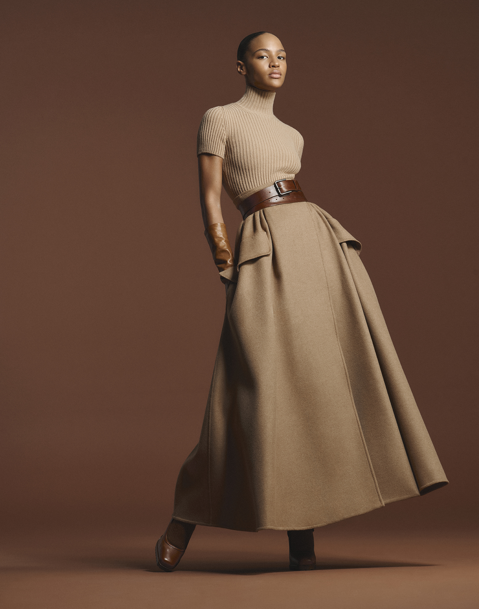 FW25   MAX MARA   CATALOGUE   CAMEL   LOOK 5 Max Mara